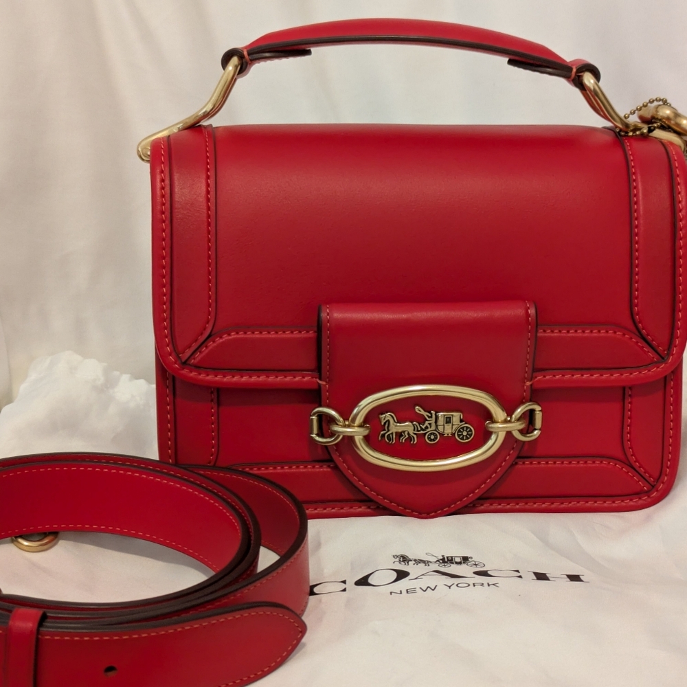 Coach Hero Bag in Sports Red